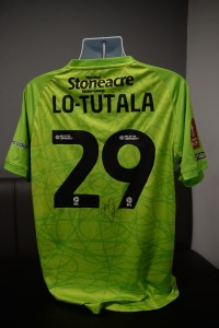 Thimothee Lo-Tutala Match-Worn & Signed Doncaster Rovers v Southampton Shirt for sale on Ebay