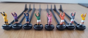  Subbuteo Eight Spare Diving Goalkeepers  HW  for sale on Ebay