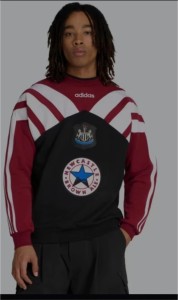 Adidas Newcastle United FC 95/96 Away Sweatshirt | Size XXL | Brand New | for sale on Ebay