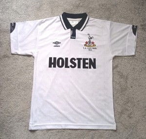 Tottenham Spurs Shirt. 1991 fa cup final replica small new  for sale on Ebay