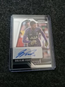 2024-25 Panini Prizm Guglielmo Vicario Base Auto Tottenham for sale on Ebay