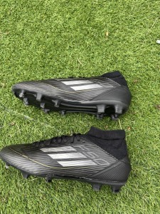 adidas Men's F50 Firm Ground Black Sock Boots Size 7 Uk for sale on Ebay