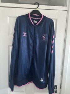 Coventry City Training Jacket Full Zip Hummel Size L, Blue/Pink for sale on Ebay