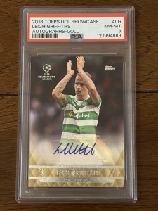 Leigh Griffiths 2017 Topps Uefa Champions League Showcase Autograph Celtic.52/99 for sale on Ebay