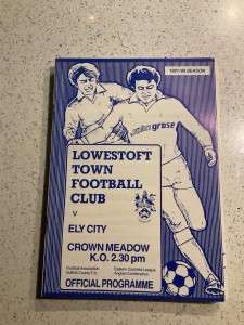 Lowestoft Town v Ely City 24th Oct 1987 for sale on Ebay