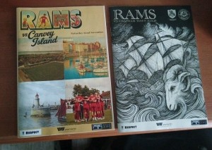 2 Current Season Ramsgate FC Football Programmes v Canvey Island & Chatham Town for sale on Ebay