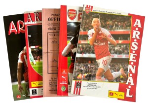 5 x Arsenal Home Programmes - Season 2018-19 - All listed and pictured for sale on Ebay