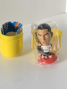 Corinthian Microstars Milan Baros Liverpool Away Red Base In Yellow Capsule for sale on Ebay