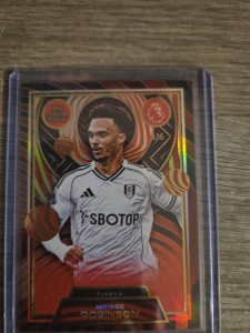 Topps Gold Current Star Antonee Robinson Fulham  3/5 for sale on Ebay