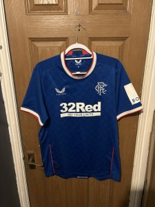 Rangers Football Shirt Size Xl  Blue Perfect Condition Only worn Twice for sale on Ebay