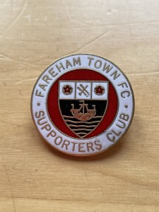 Vintage Fareham Town FC Supporters Club Enamel Badge. for sale on Ebay