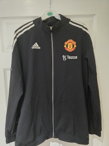 Manchester United Size Large Player/staff  Issue Presentation Jacket for sale on Ebay
