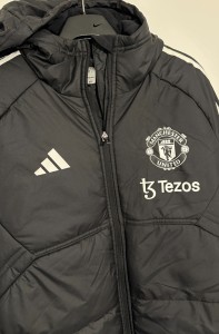 adidas Manchester United Player Issue Bench Coat - Medium - Euro for sale on Ebay