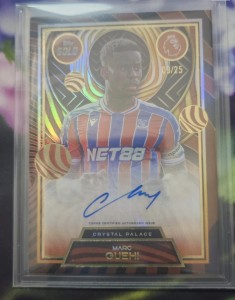 Marc Guehi Topps Gold 25/26 Auto numbered 09/25 Crystal Palace for sale on Ebay