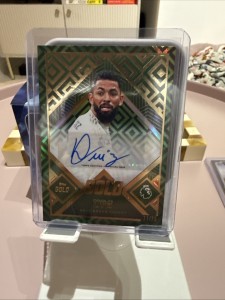 Topps Premier League Gold 2025-26 Douglas Luiz Auto /75 Nottingham Forest for sale on Ebay