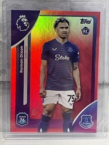 Topps 25/26 Premier League Roman Dixon Rookie RC 1/5 - Everton FC for sale on Ebay