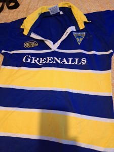 Warrington Wolves Rugby League Shirt Small Adult Size 38 Chest for sale on Ebay