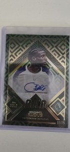 Mohammed Kudus /75 Auto - Tottenham Hotspur - Topps Premier League Gold 2025/26 for sale on Ebay