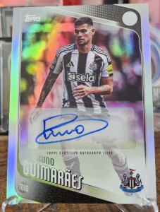 Bruno Guimaraes Autograph Topps UCC Flagship 2025-26 Newcastle United for sale on Ebay