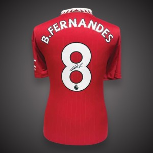 BRUNO FERNANDES signed Manchester United COA FANTASTIC VALUE Bid From £125 for sale on Ebay