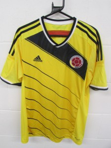 Adidas Colombia 2014 Home Kit Football Shirt Jersey Size L Climacool for sale on Ebay