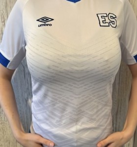 Umbro El Salvador Away Shirt 2019-2021 Size 16 Ladies Approx 36