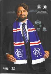 25/26 GLASGOW RANGERS V FC BRUGGE (FRIENDLY) for sale on Ebay