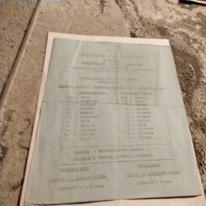 Barrow Reserves v Accrington Stanley Football Programme 2/5/1963 for sale on Ebay