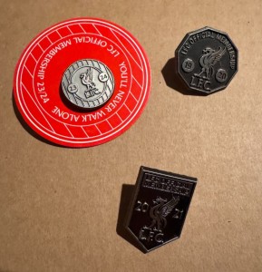 LFC Enamel Pin Badges - 19/20, 20/21, 23/24 Seasons for sale on Ebay