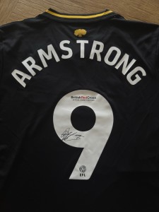 Southampton FC 2023/24 Third Shirt Signed Adam Armstrong 9 Play-Off Final M for sale on Ebay