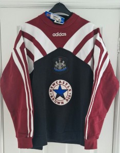 Newcastle United adidas 1995/96 Sweatshirt, Size MEDIUM, BNWT and Still In Bag for sale on Ebay