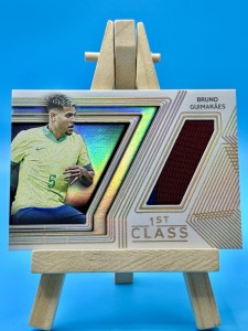 Bruno Guimaraes | 2025 Futera Platinum 1st Class Patch 9/9 – Newcastle & Brazil for sale on Ebay