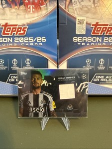 Topps UCC Flagship 2025/2026 - Kieran Trippier Match Worn Patch- Newcastle for sale on Ebay