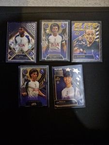 Topps Gold Premier League Tottenham Hotspur 5 Card Bundle for sale on Ebay