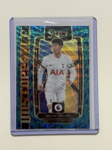2024/2025 Panini Select Epl-Heung Min Son Tottenham Unstoppable Peacock Case Hit for sale on Ebay