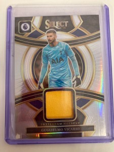 PANINI SELECT 23/24 GUGLIELMO VICARIO TOTTENHAM RELIC . for sale on Ebay