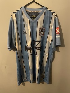 Hummel Coventry City F.C. Home Football Shirt 23/24 Men's Size Medium for sale on Ebay