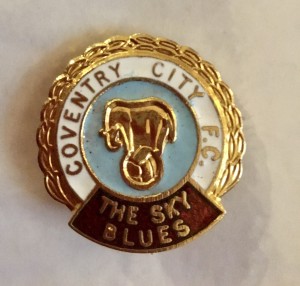 COVENTRY CITY FC - VINTAGE FOOTBALL BADGE - MADE BY COFFER for sale on Ebay