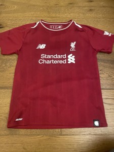 New Balance Liverpool FC Home Shirt for Kids, Age 6-7 for sale on Ebay