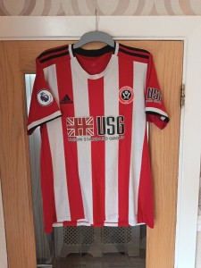 Sheffield United  Men's Large Home Football Shirt for sale on Ebay