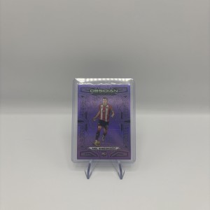 Panini Obsidian 23-24 2024 Anel Ahmedhodzic Purple Flood /25 RC Sheffield United for sale on Ebay