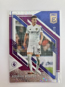 PANINI DONRUSS ELITE 21/22 RODRIGO MORENO LEEDS PARALLEL 12/15. for sale on Ebay