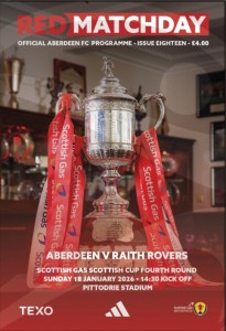 Aberdeen v Raith Rovers (Scottish Cup) 2026 for sale on Ebay