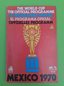 The World Cup Official Programme Mexico 1970 for sale on Ebay