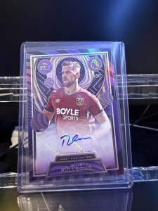 Topps Gold Premier League 2025 Niclas Fullkrug West Ham Blue Autograph 17/99 for sale on Ebay