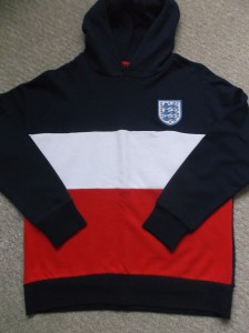 BNWOT - Womans hooded football shirt -  England - Lionesses -size M for sale on Ebay