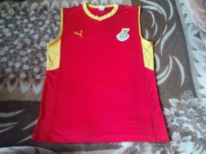 RARE FOOTBALL SHIRT - GHANA TRAINING 2012 - 2013 SIZE XL for sale on Ebay