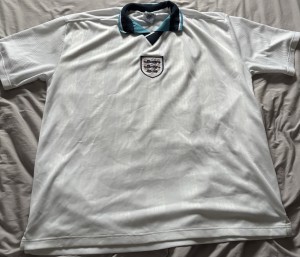 England 1996 European Championship Home Retro Shirt Size 3xl By Score Draw for sale on Ebay