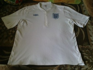 RARE FOOTBALL SHIRT - ENGLAND HOME 2010 - 2011 SIZE 50 for sale on Ebay