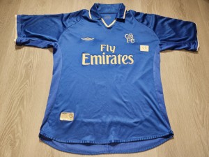 Mens Umbro Chelsea Home football shirt 2001 - 2003 Size L for sale on Ebay